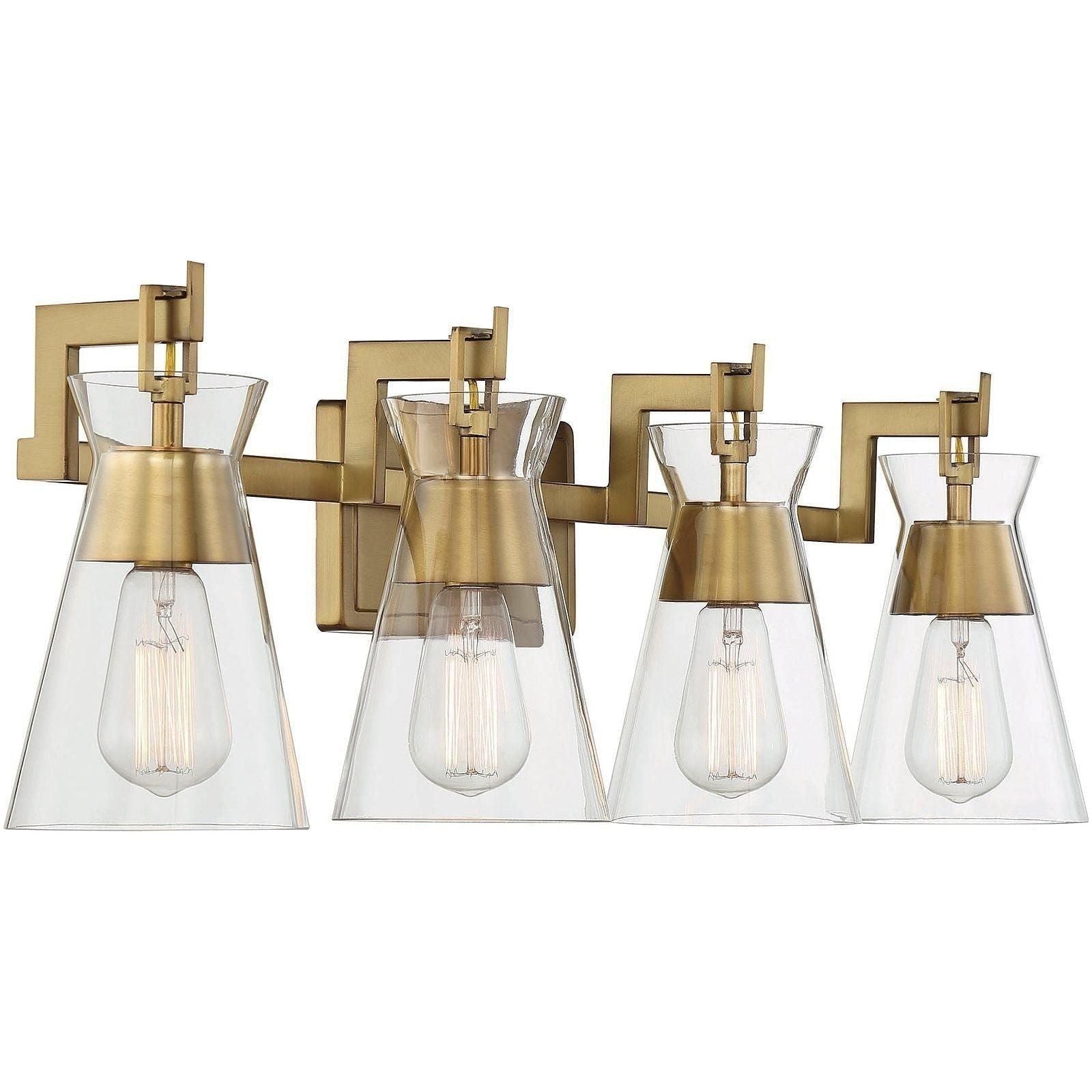 Savoy House - Lakewood 4-Light Bathroom Vanity Light - Lights Canada