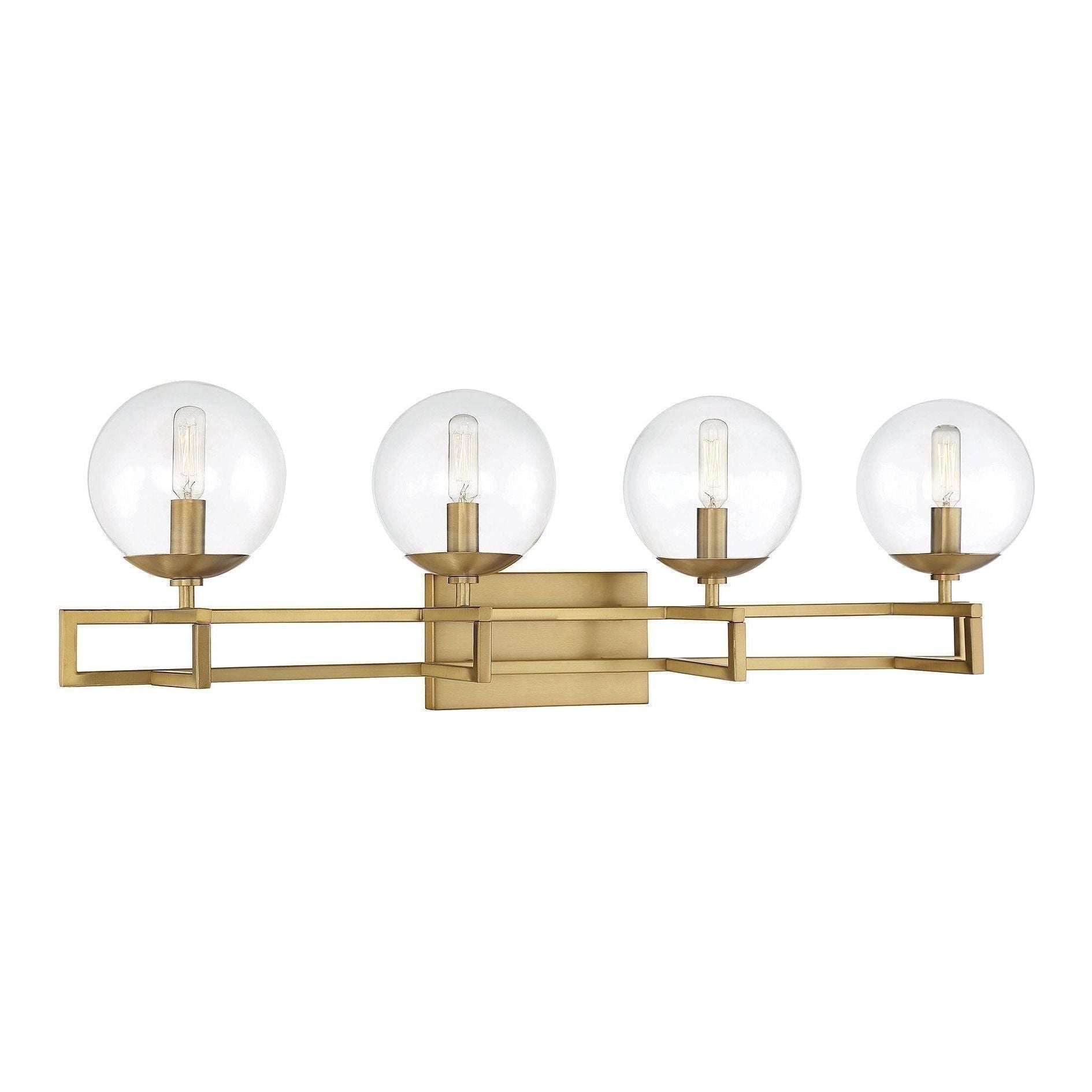 Savoy House - Crosby 4-Light Bathroom Vanity Light - Lights Canada
