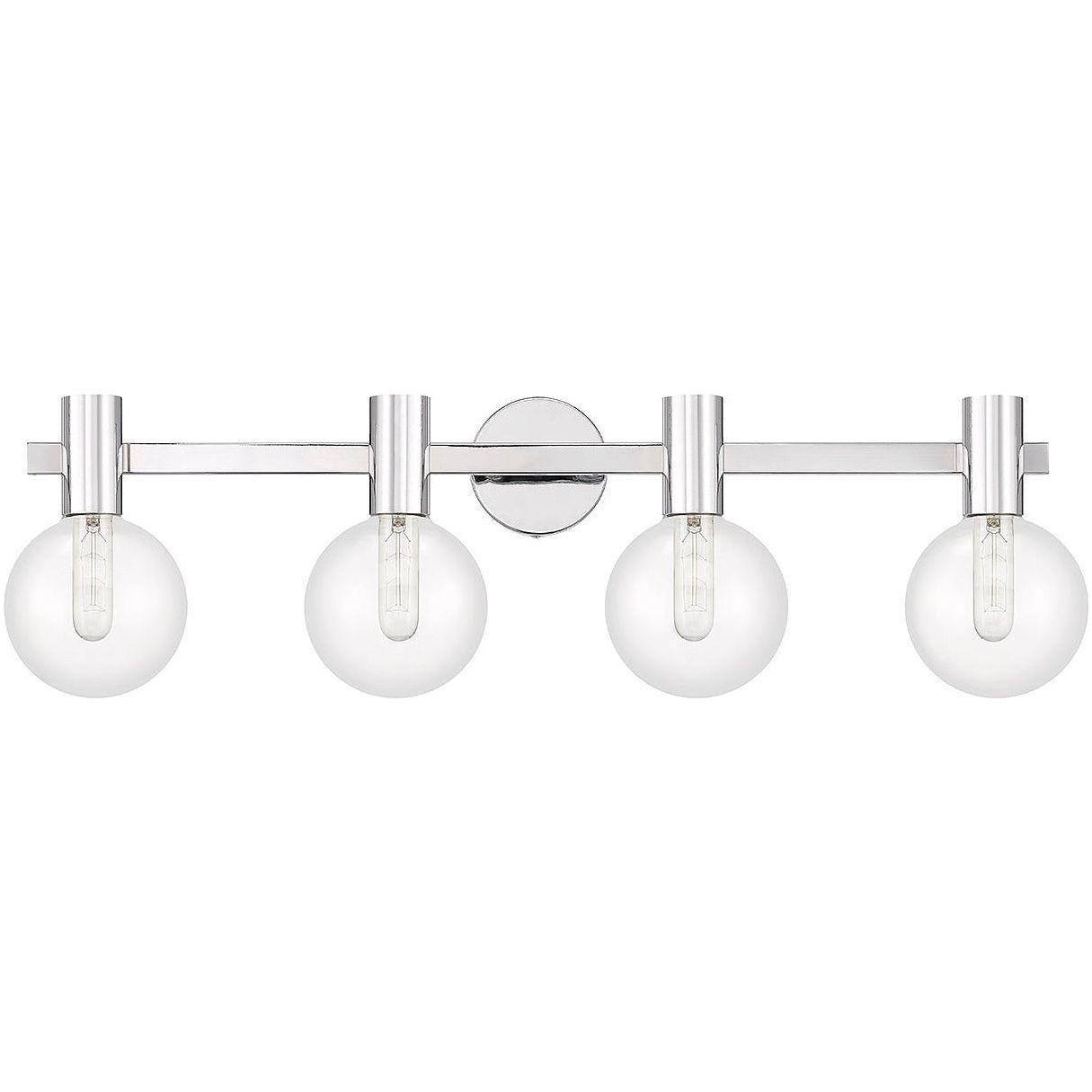 Savoy House - Wright 4-Light Bathroom Vanity Light - Lights Canada