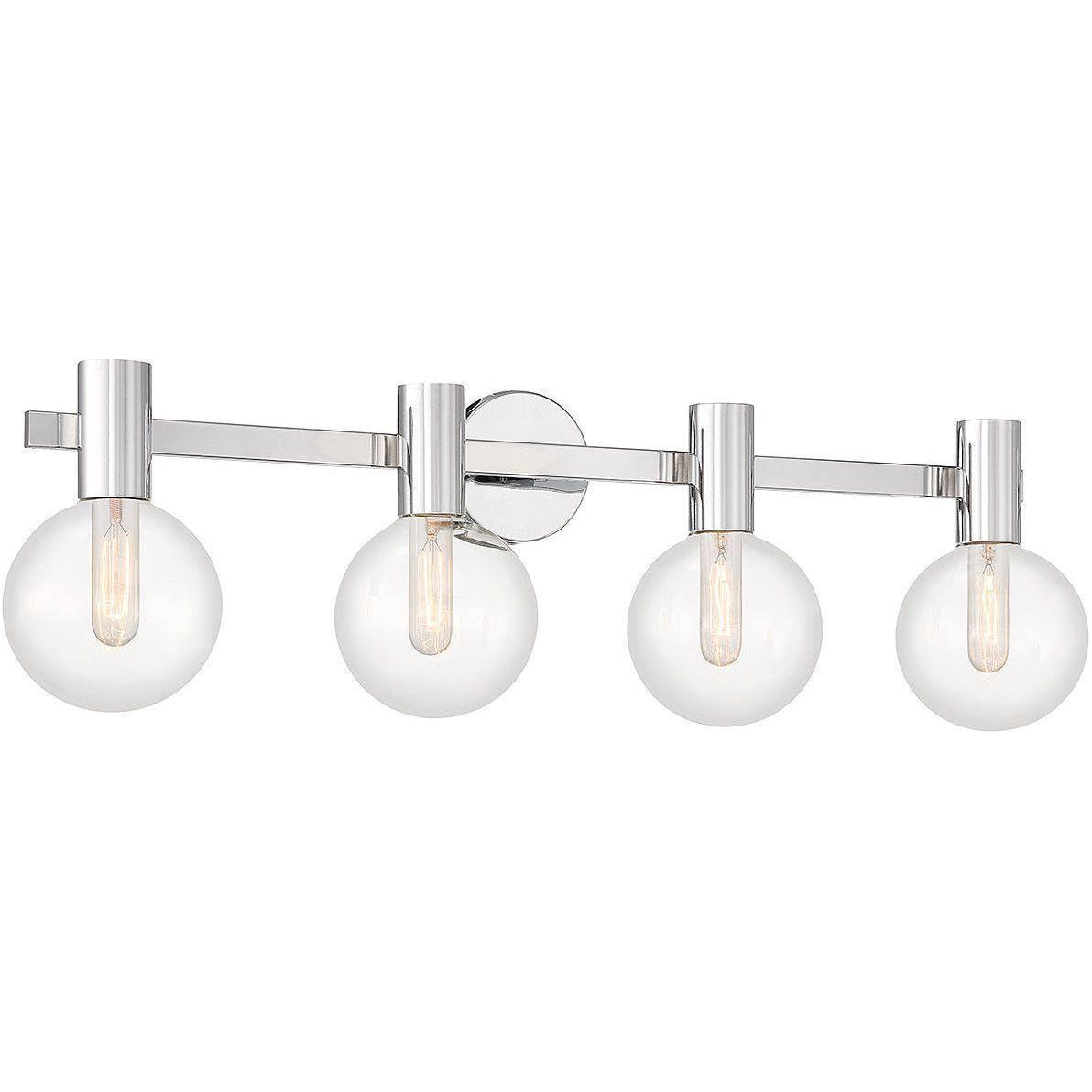 Savoy House - Wright 4-Light Bathroom Vanity Light - Lights Canada