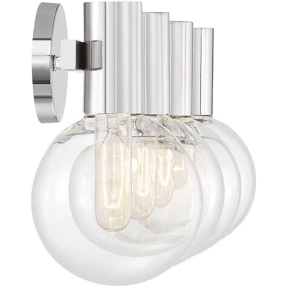 Savoy House - Wright 4-Light Bathroom Vanity Light - Lights Canada