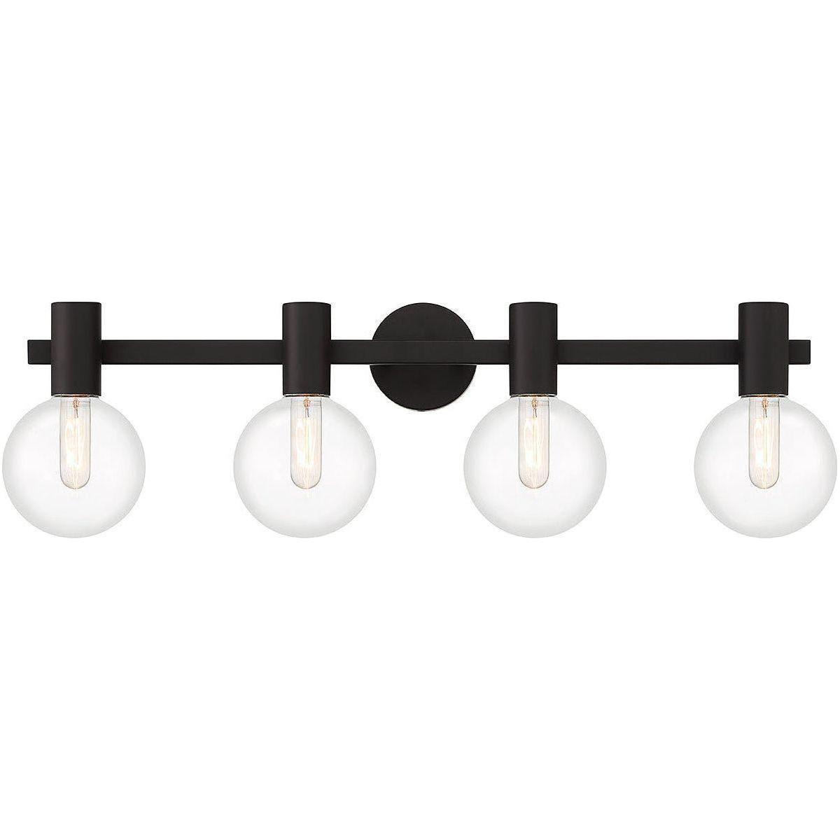 Savoy House - Wright 4-Light Bathroom Vanity Light - Lights Canada
