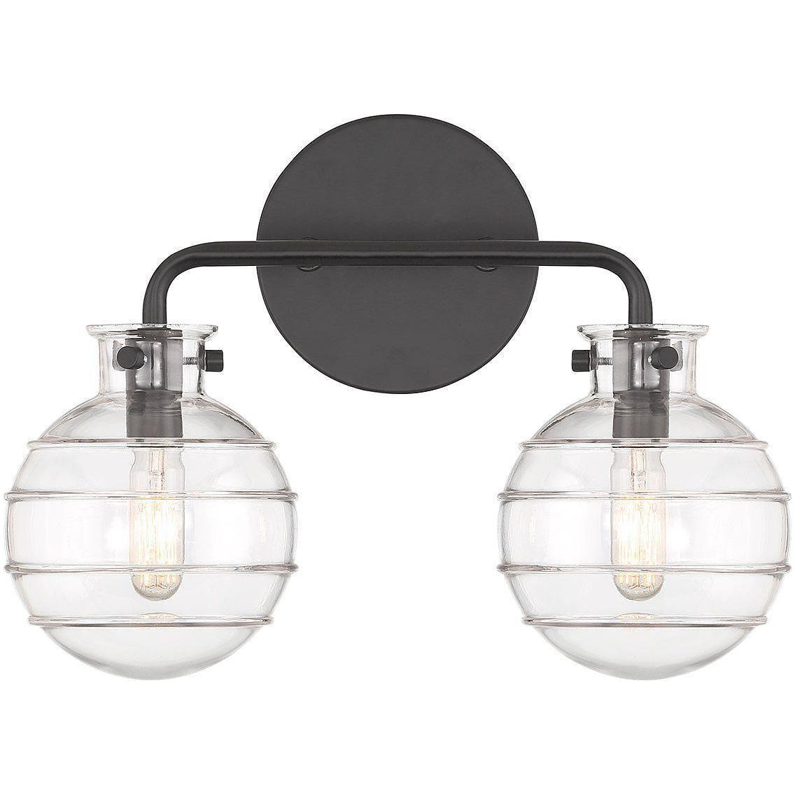 Savoy House - Mason 2-Light Bathroom Vanity Light - Lights Canada