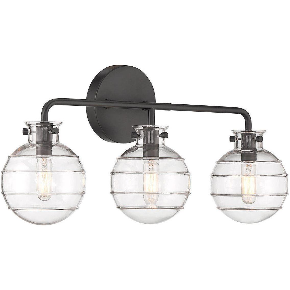 Savoy House - Mason 3-Light Bathroom Vanity Light - Lights Canada