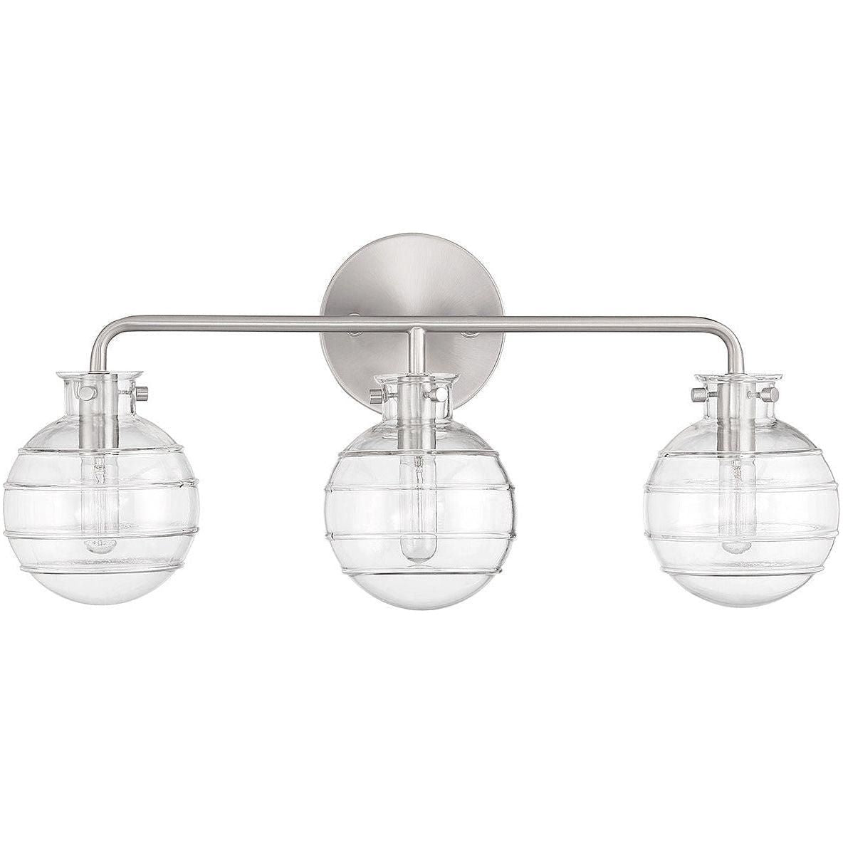 Savoy House - Mason 3-Light Bathroom Vanity Light - Lights Canada