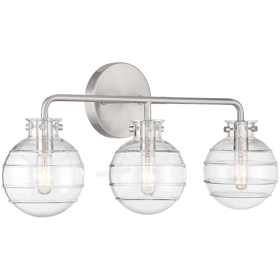 Savoy House - Mason 3-Light Bathroom Vanity Light - Lights Canada