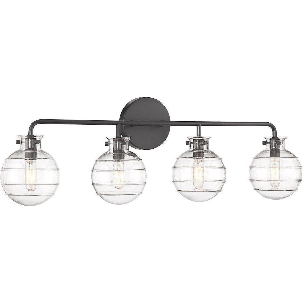 Savoy House - Mason 4-Light Bathroom Vanity Light - Lights Canada