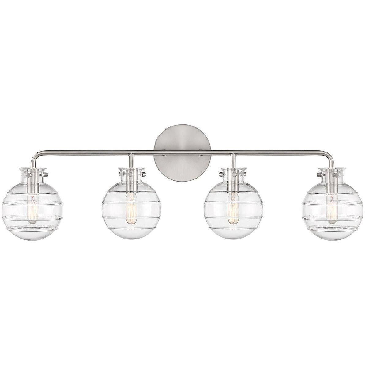 Savoy House - Mason 4-Light Bathroom Vanity Light - Lights Canada