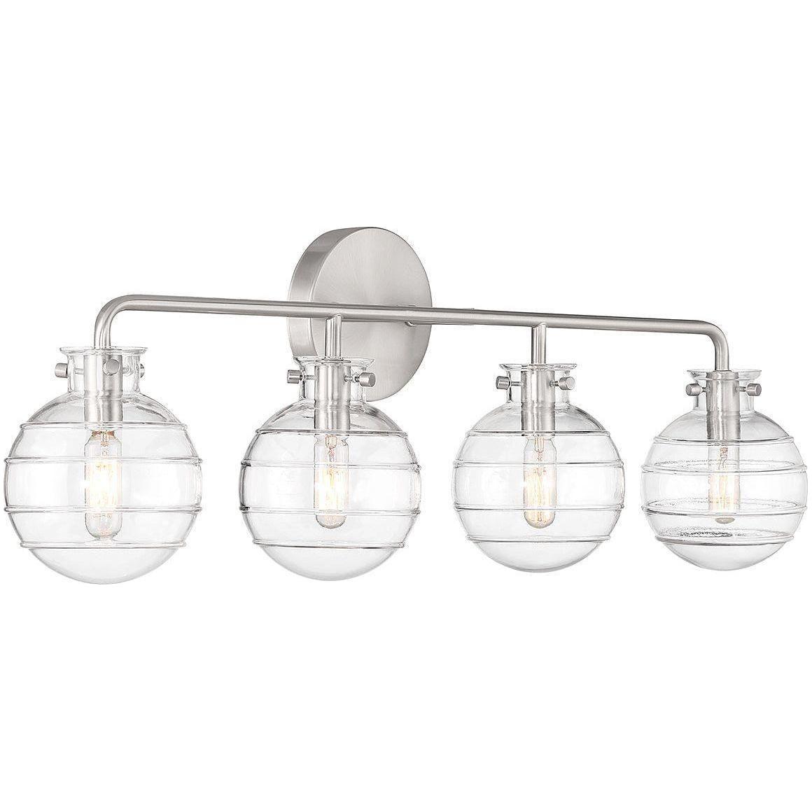 Savoy House - Mason 4-Light Bathroom Vanity Light - Lights Canada