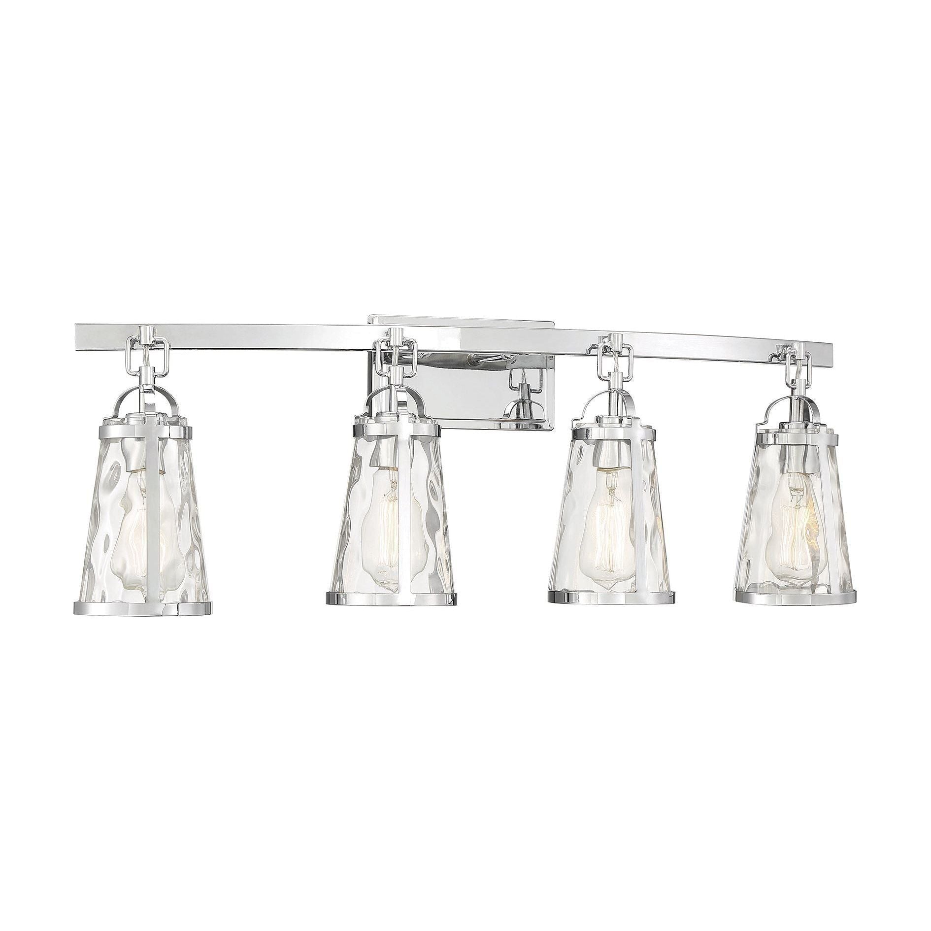 Savoy House - Albany 4-Light Bathroom Vanity Light - Lights Canada
