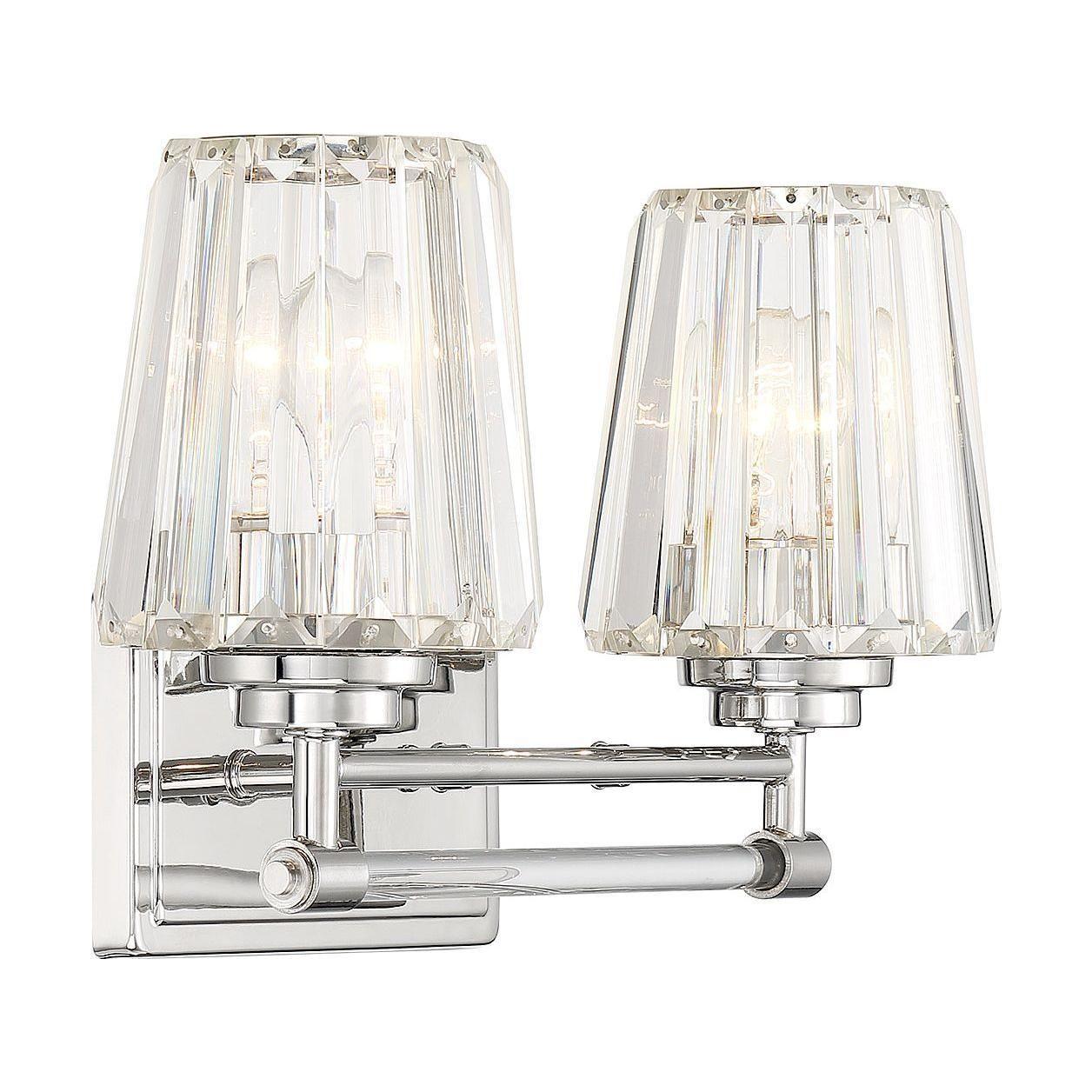 Savoy House - Garnet 2-Light Bathroom Vanity Light - Lights Canada