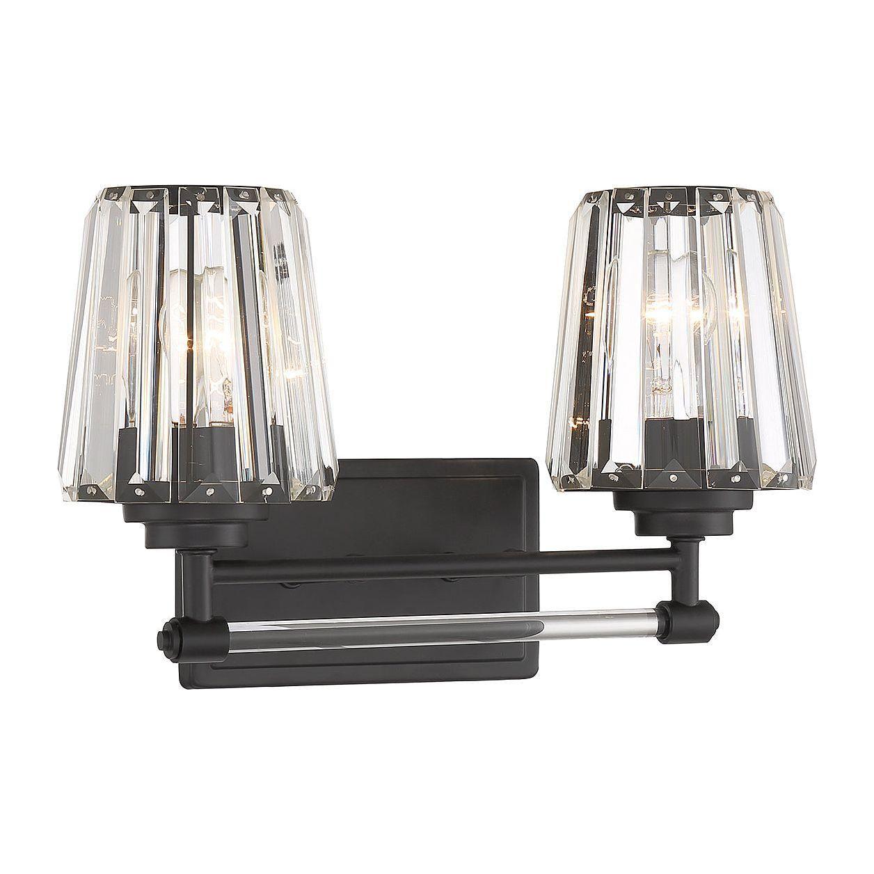 Savoy House - Garnet 2-Light Bathroom Vanity Light - Lights Canada