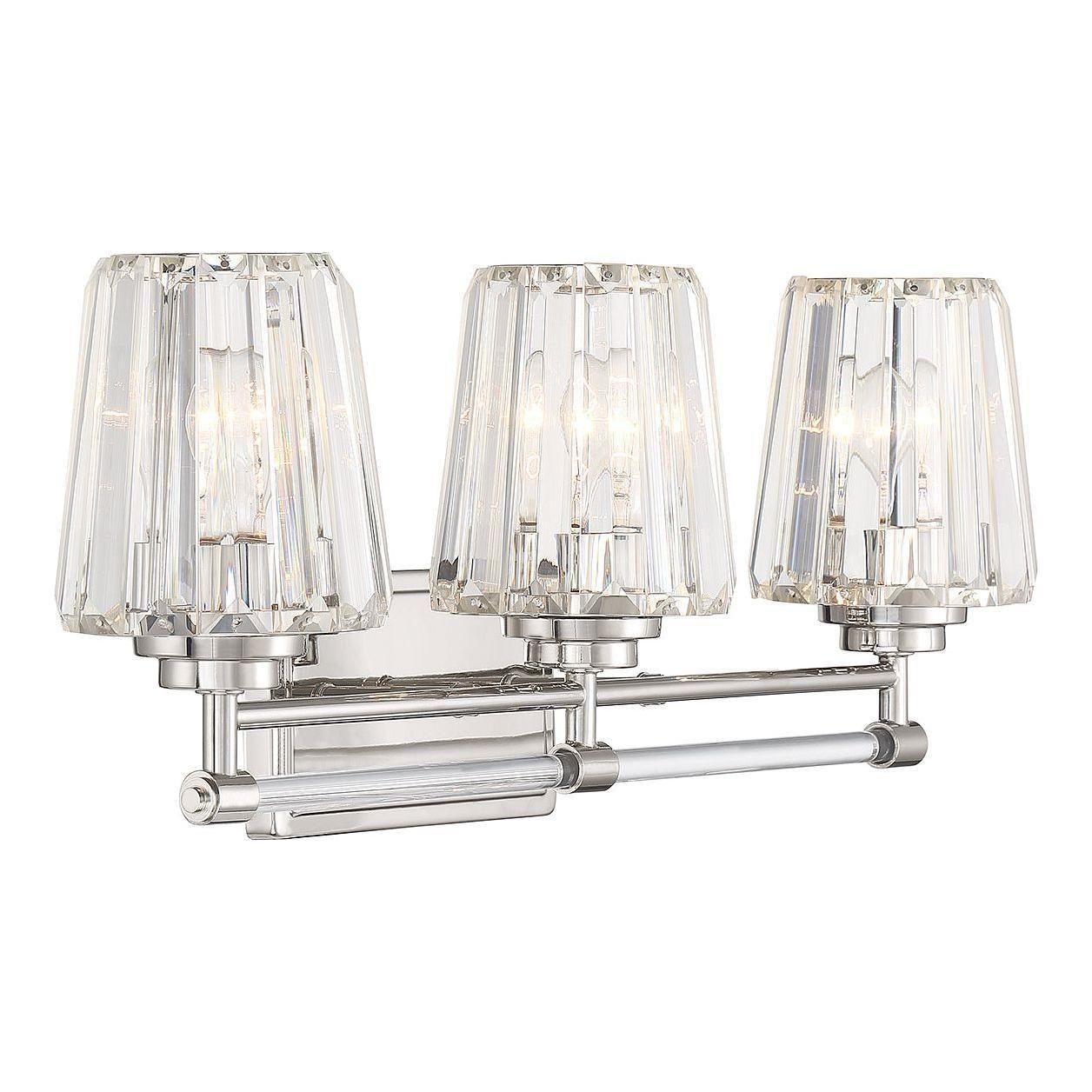 Savoy House - Garnet 3-Light Bathroom Vanity Light - Lights Canada