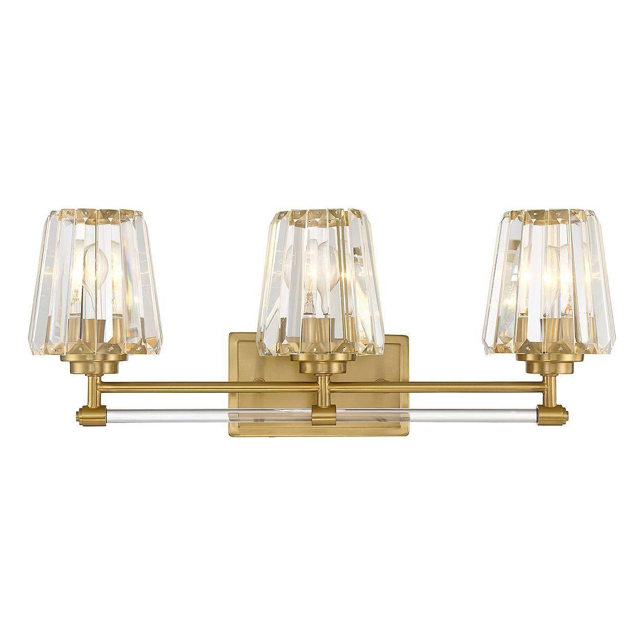 Savoy House - Garnet 3-Light Bathroom Vanity Light - Lights Canada
