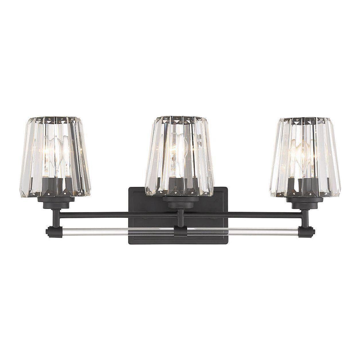 Savoy House - Garnet 3-Light Bathroom Vanity Light - Lights Canada