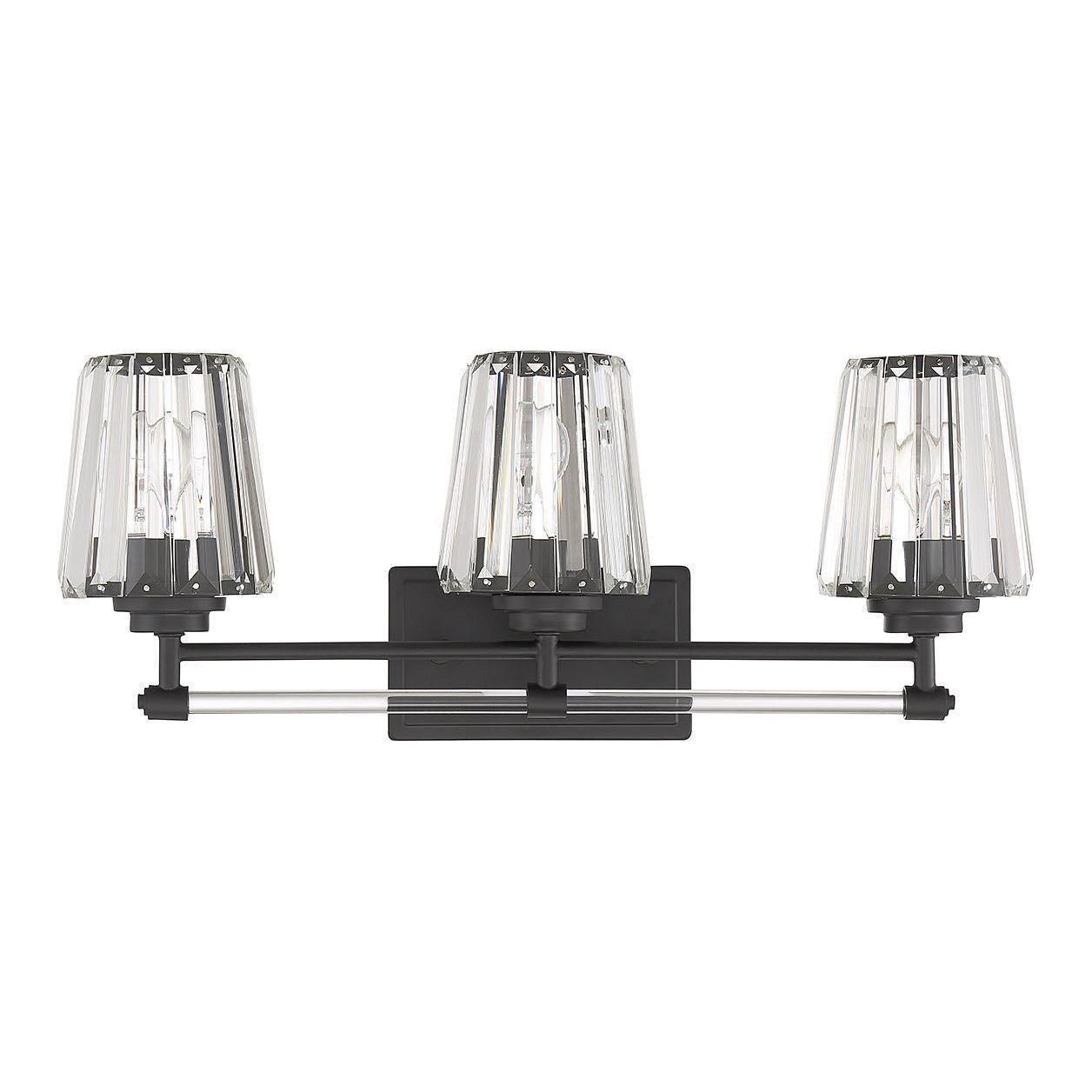 Savoy House - Garnet 3-Light Bathroom Vanity Light - Lights Canada