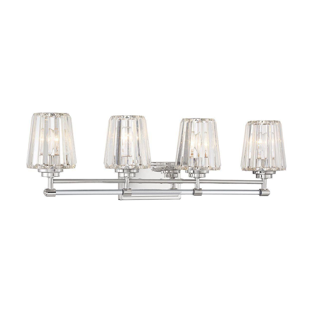 Savoy House - Garnet 4-Light Bathroom Vanity Light - Lights Canada