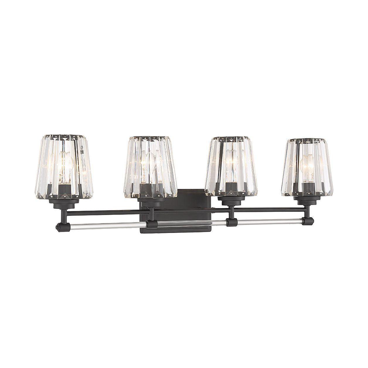 Savoy House - Garnet 4-Light Bathroom Vanity Light - Lights Canada
