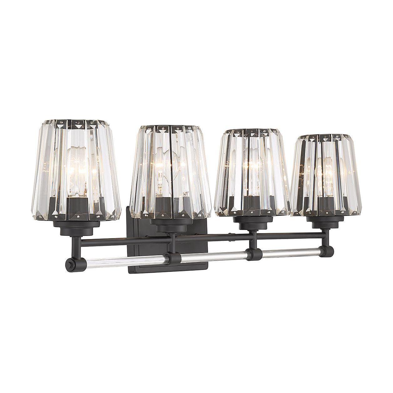 Savoy House - Garnet 4-Light Bathroom Vanity Light - Lights Canada