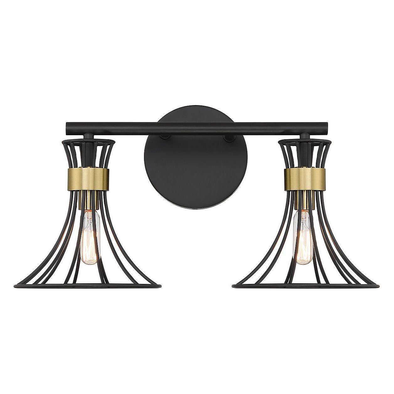 Savoy House - Breur 2-Light Bathroom Vanity Light - Lights Canada
