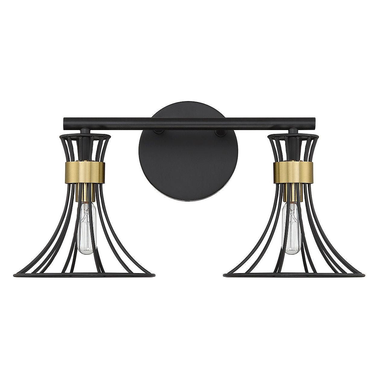 Savoy House - Breur 2-Light Bathroom Vanity Light - Lights Canada