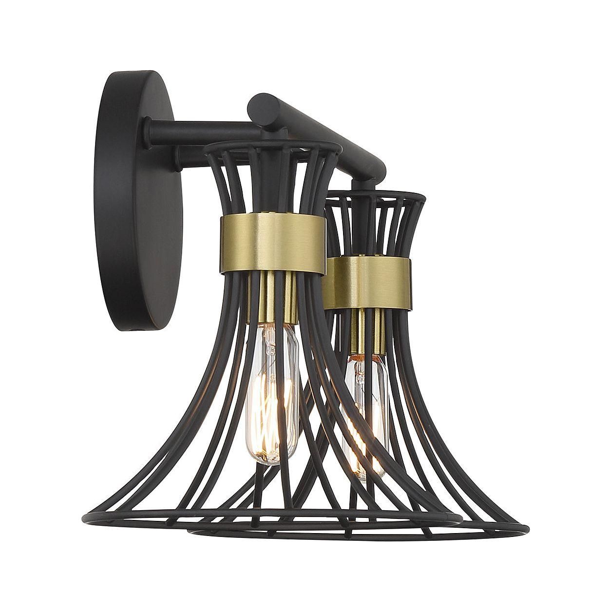 Savoy House - Breur 2-Light Bathroom Vanity Light - Lights Canada