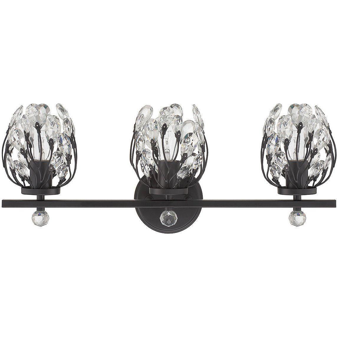 Savoy House - Moreno 3-Light Bathroom Vanity Light - Lights Canada