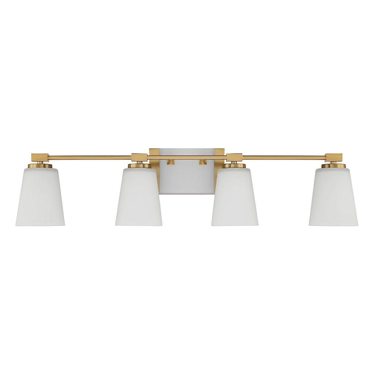 Savoy House - Darby 4-Light Bathroom Vanity Light - Lights Canada