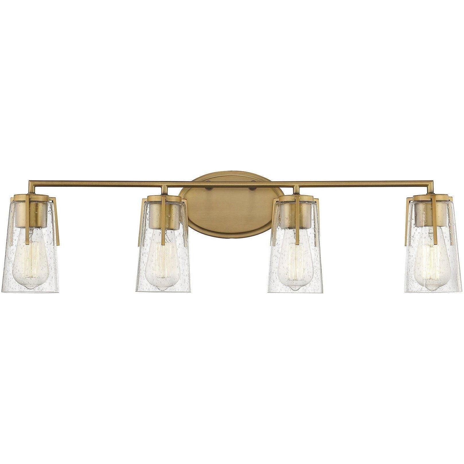 Savoy House - Sacremento 4-Light Bathroom Vanity Light - Lights Canada
