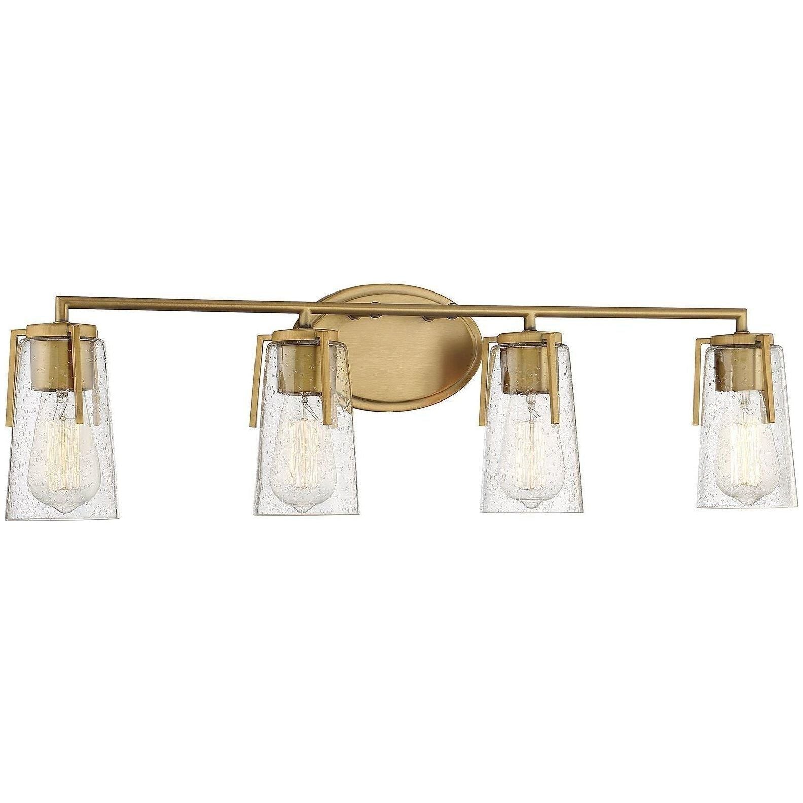 Savoy House - Sacremento 4-Light Bathroom Vanity Light - Lights Canada