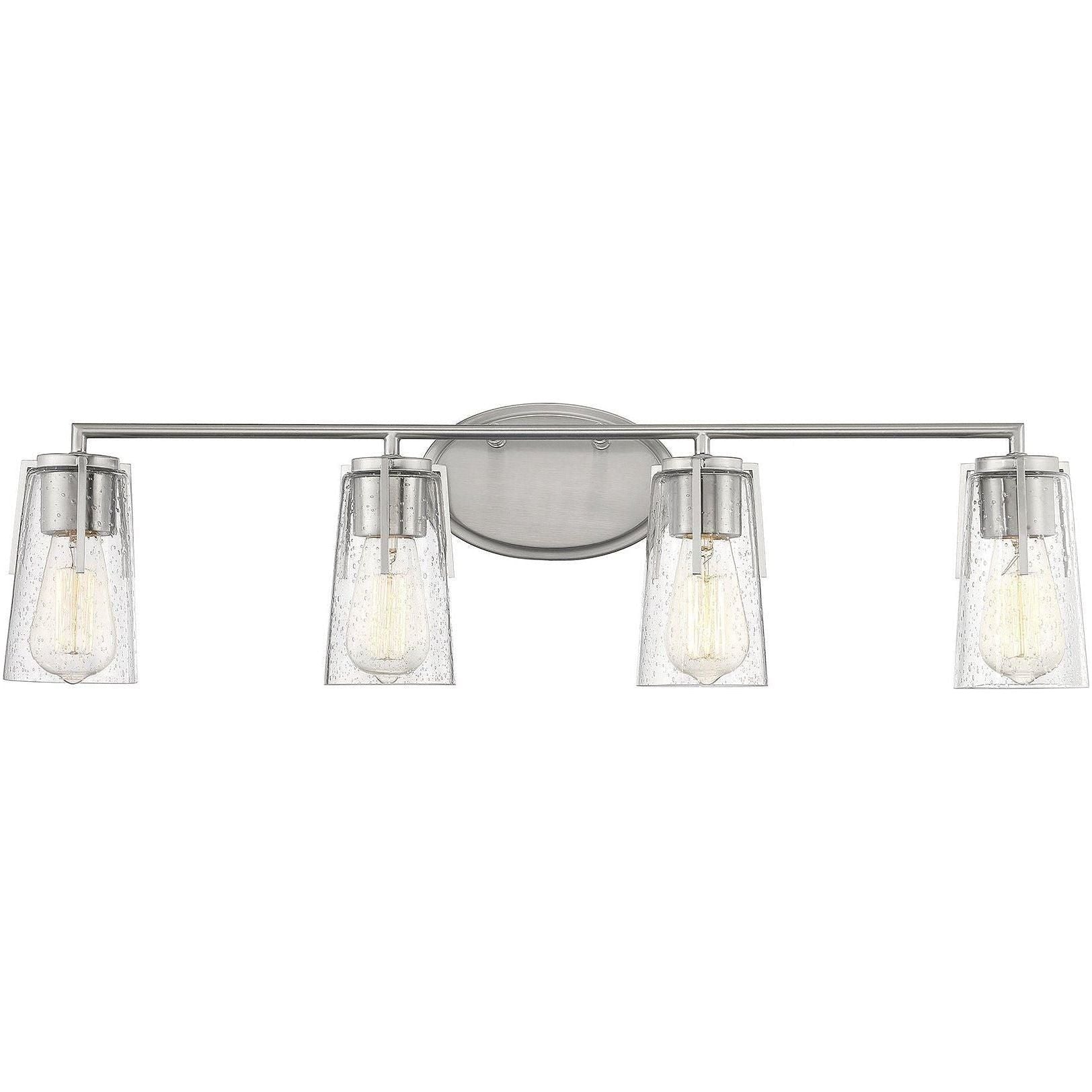 Savoy House - Sacremento 4-Light Bathroom Vanity Light - Lights Canada