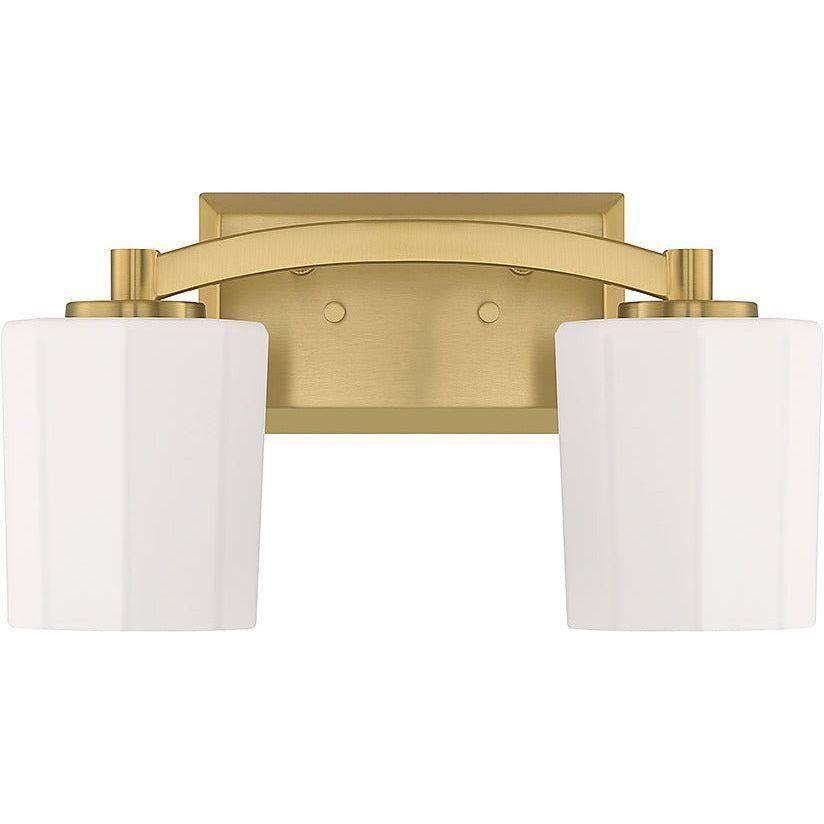 Savoy House - Whitney 2-Light Bathroom Vanity Light - Lights Canada
