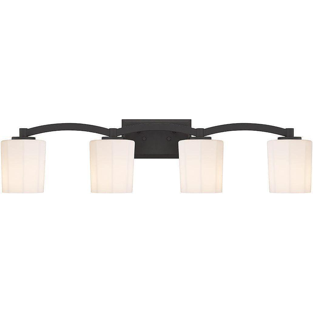 Savoy House - Whitney 4-Light Bathroom Vanity Light - Lights Canada