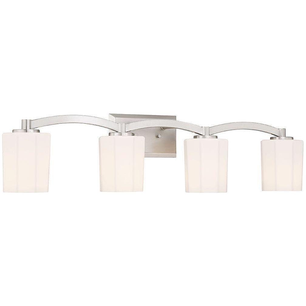 Savoy House - Whitney 4-Light Bathroom Vanity Light - Lights Canada