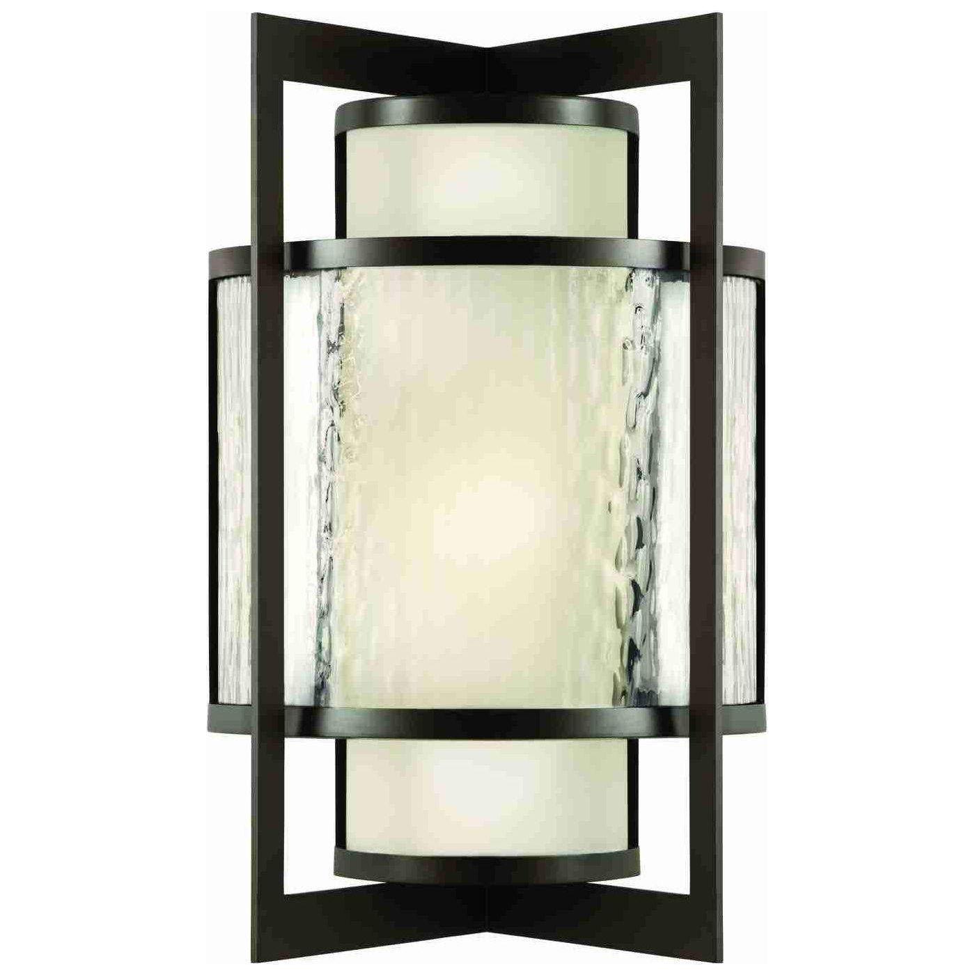 Fine Art Handcrafted Lighting - Singapore Moderne Outdoor Wall Light - Lights Canada