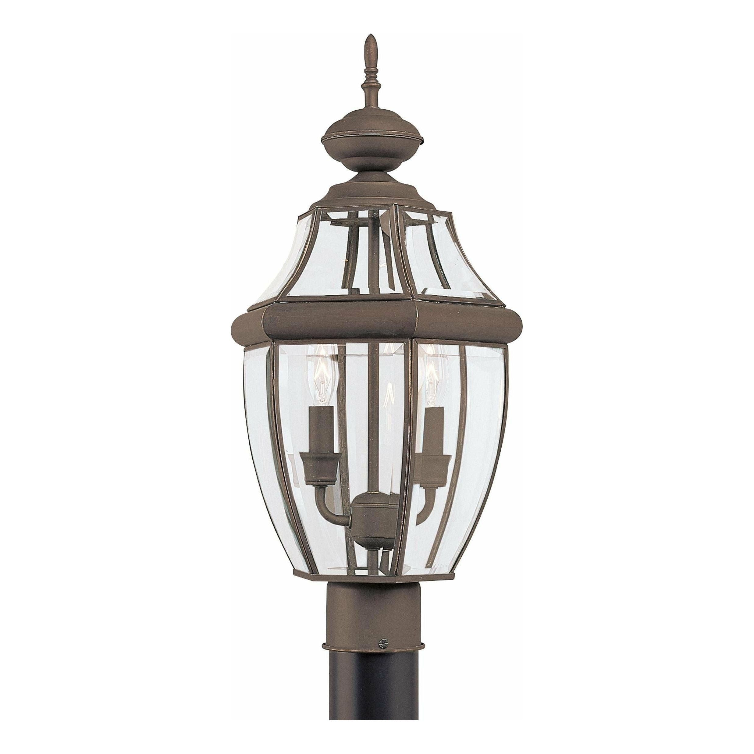 Generation Lighting - Lancaster 2-Light Outdoor Post Light (with Bulbs) - Lights Canada