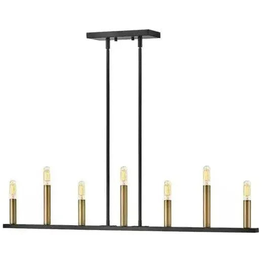 Lark - Lazlo 7-Light Linear Suspension - Lights Canada
