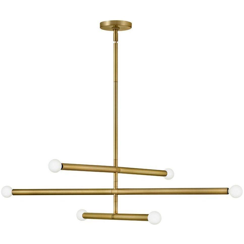 Lark - Millie 6-Light Convertible Chandelier - Lights Canada