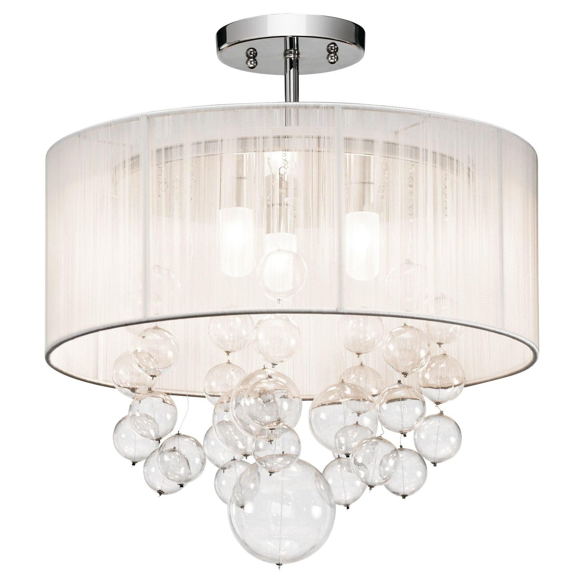 Elan - Imbuia Semi Flush Mount - Lights Canada