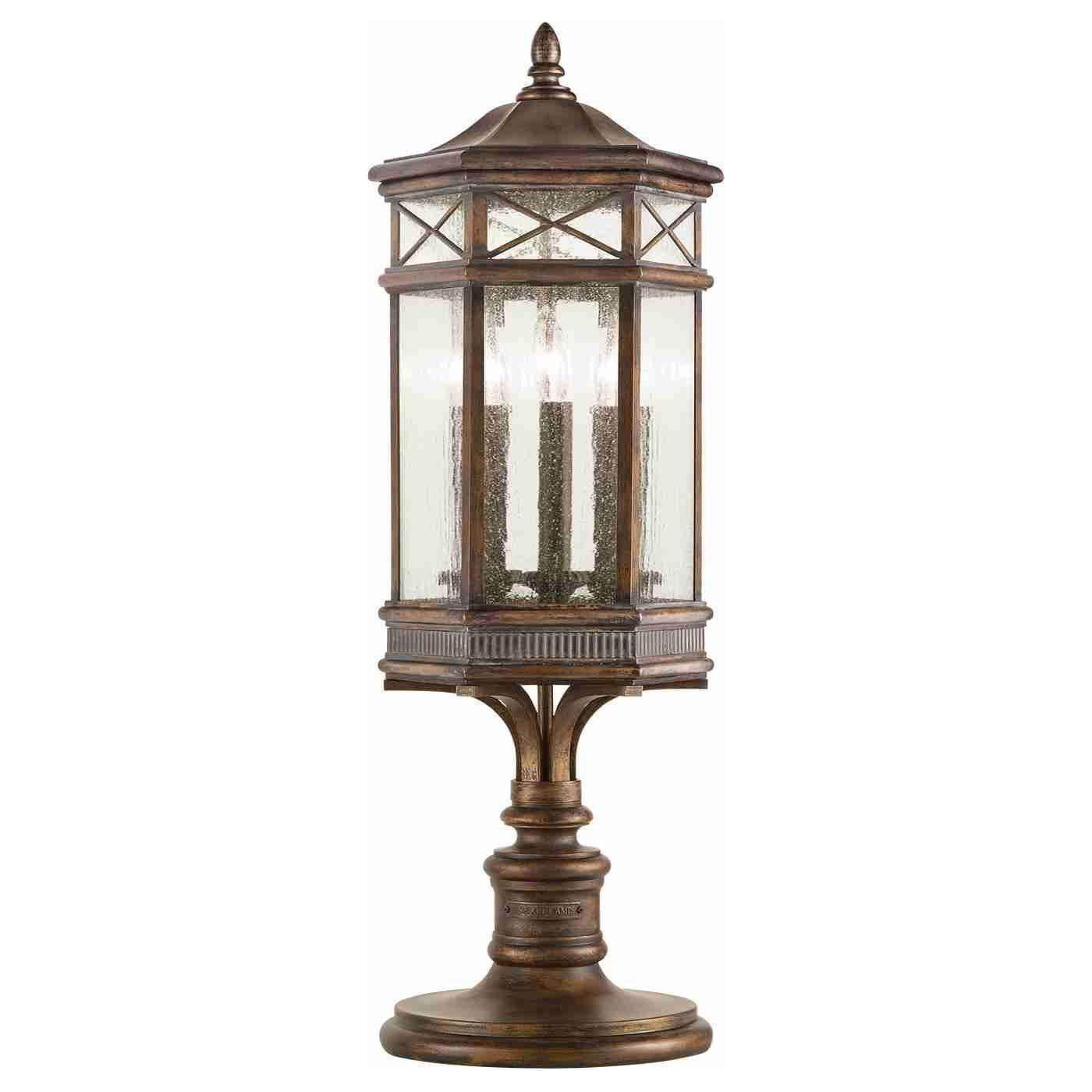 Fine Art Handcrafted Lighting - Holland Park Post Light - Lights Canada