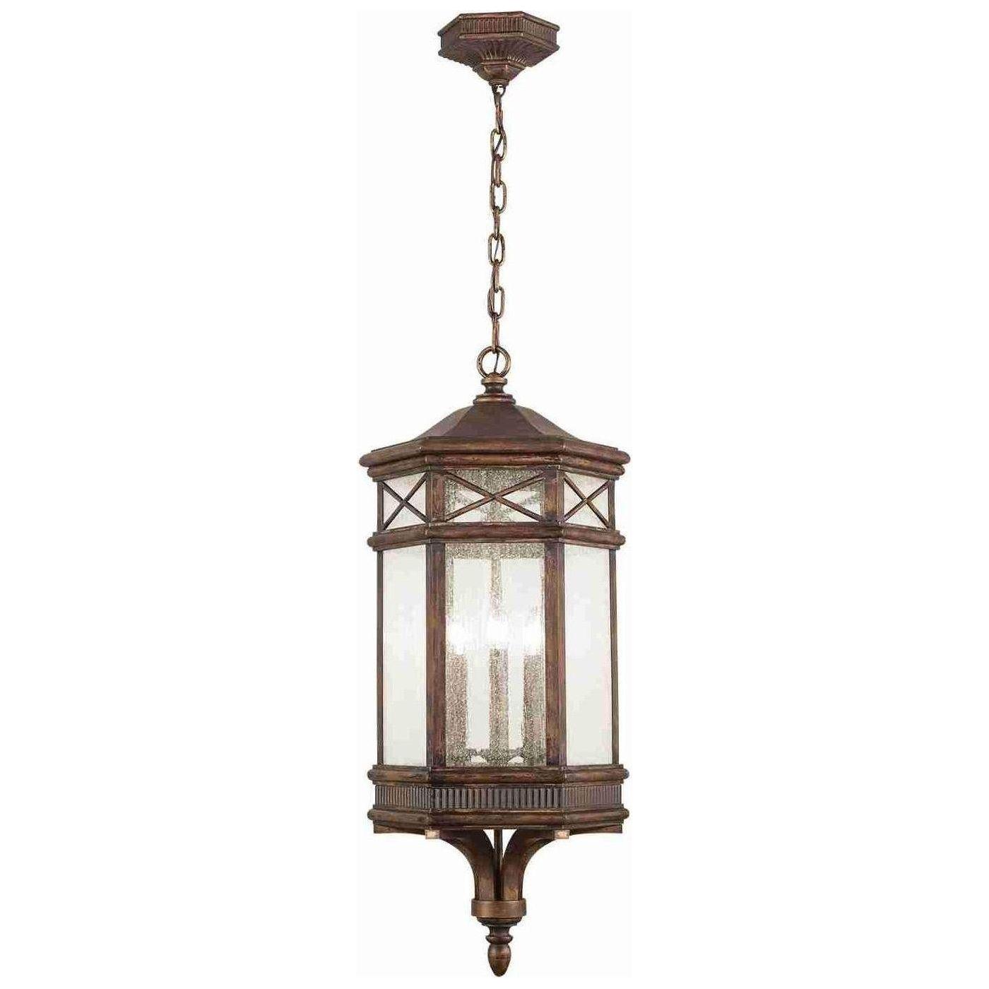 Fine Art Handcrafted Lighting - Holland Park Outdoor Pendant - Lights Canada
