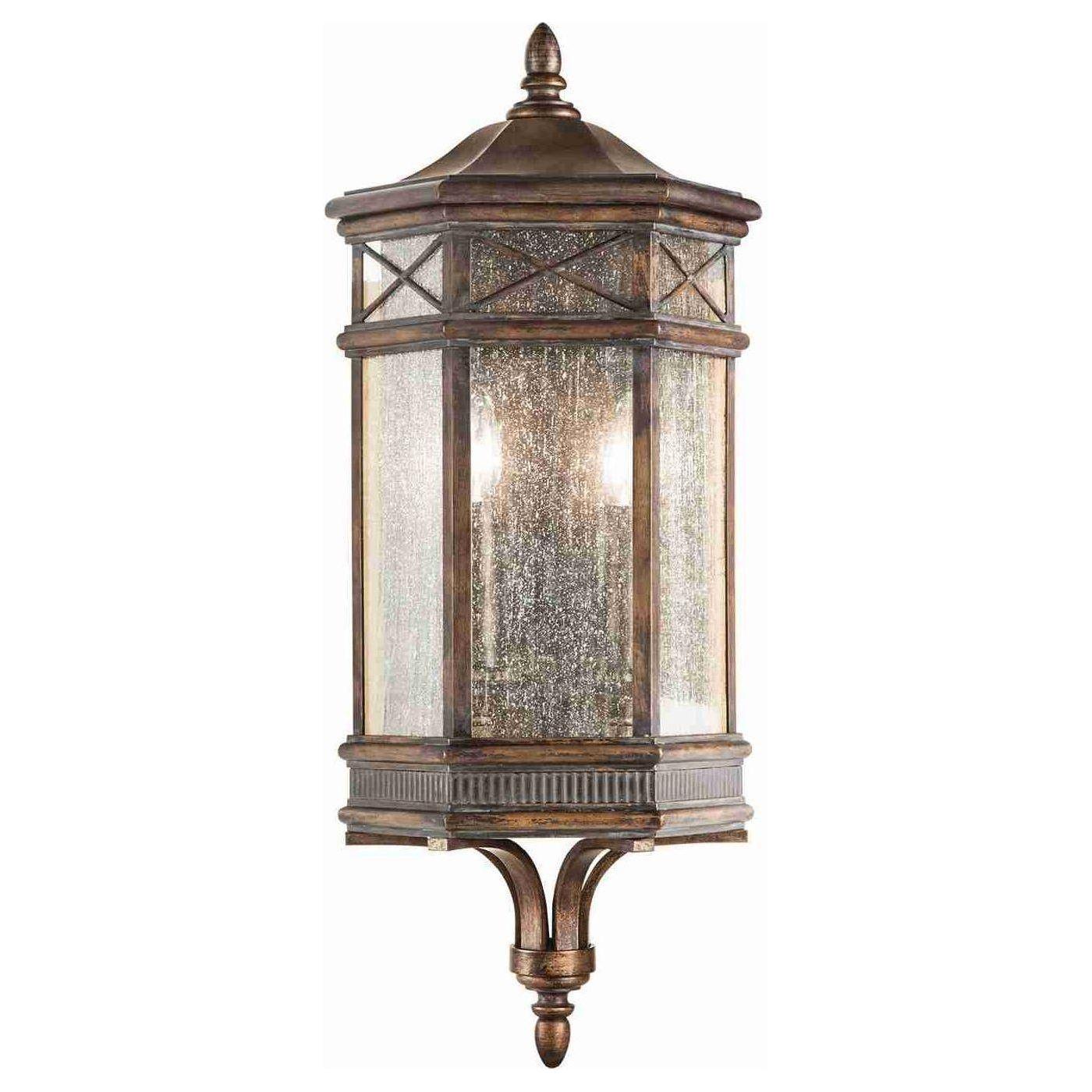 Fine Art Handcrafted Lighting - Holland Park Outdoor Wall Light - Lights Canada