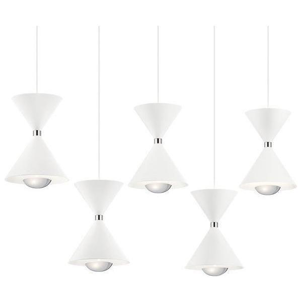 Elan - Elan Kordan Linear Chandelier 5Lt LED - Lights Canada