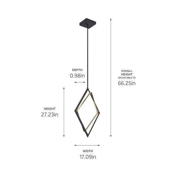 Elan - Elan Darski LED Pendant - Lights Canada