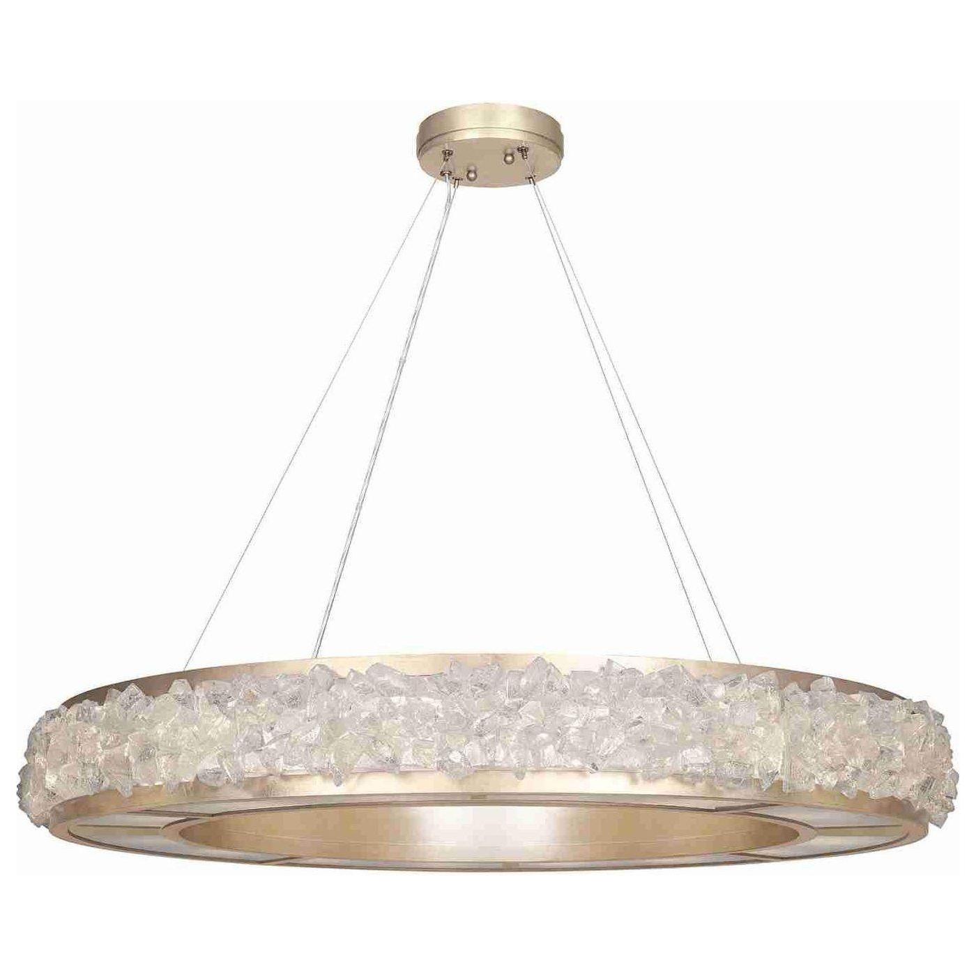 Fine Art Handcrafted Lighting - Arctic Halo Pendant - Lights Canada