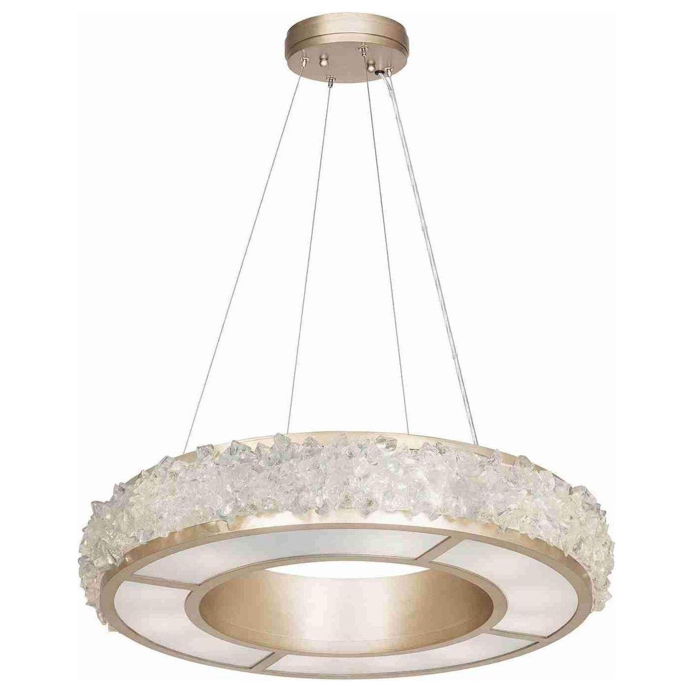 Fine Art Handcrafted Lighting - Arctic Halo Pendant - Lights Canada