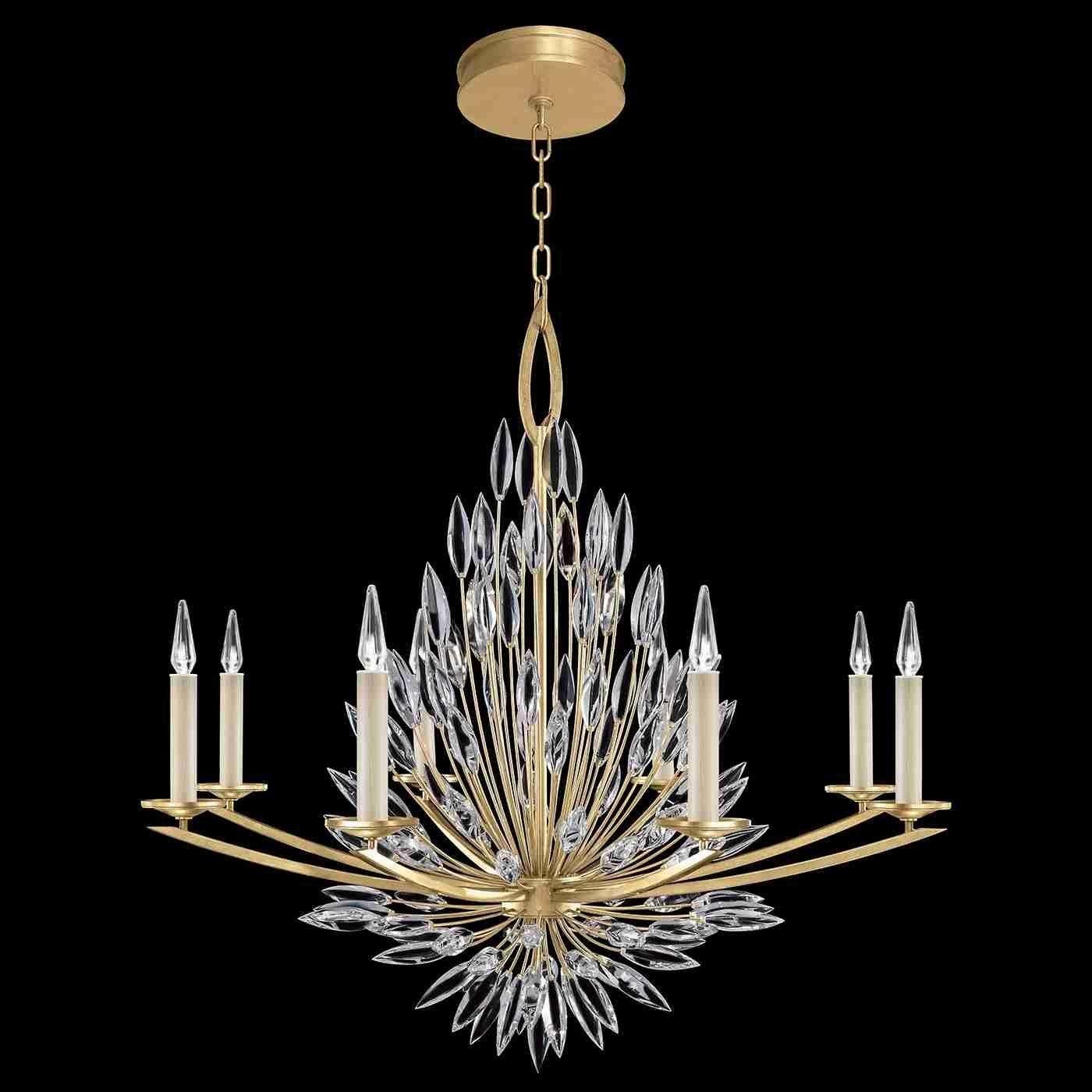 Fine Art Handcrafted Lighting - Lily Buds Chandelier - Lights Canada