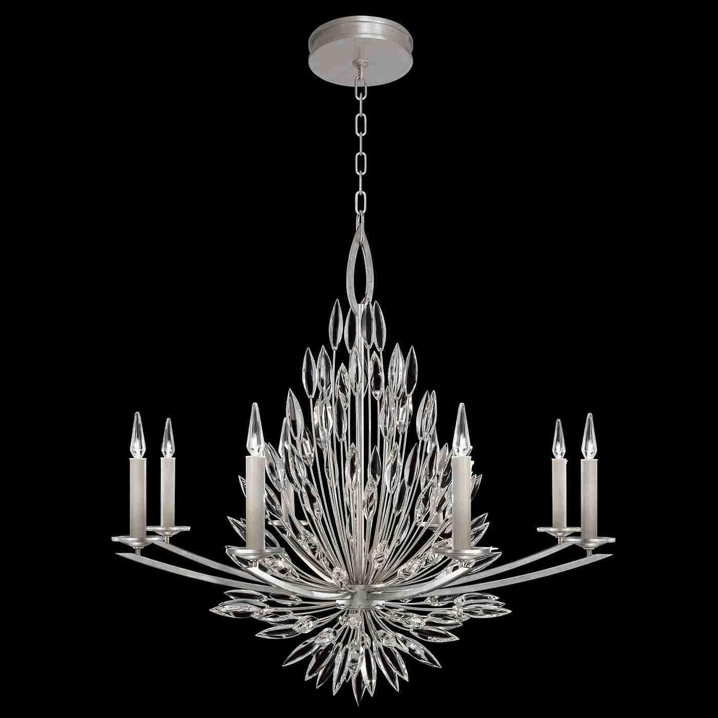 Fine Art Handcrafted Lighting - Lily Buds Chandelier - Lights Canada