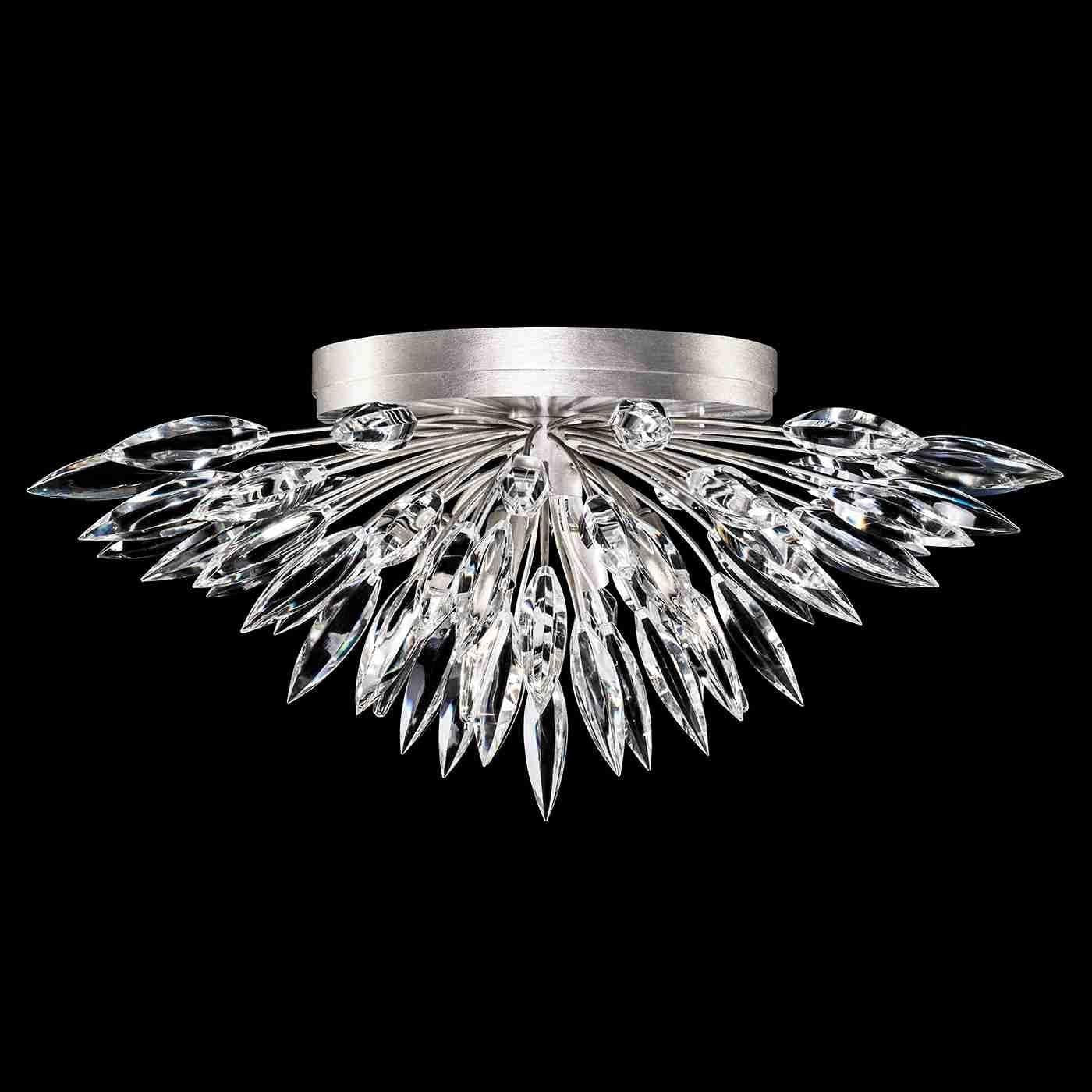 Fine Art Handcrafted Lighting - Lily Buds Flush Mount - Lights Canada