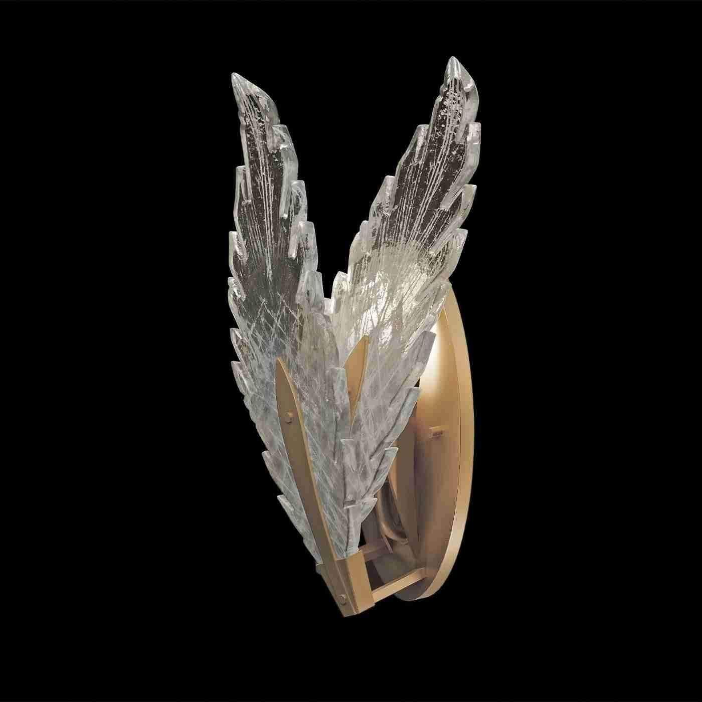 Fine Art Handcrafted Lighting - Plume Sconce - Lights Canada